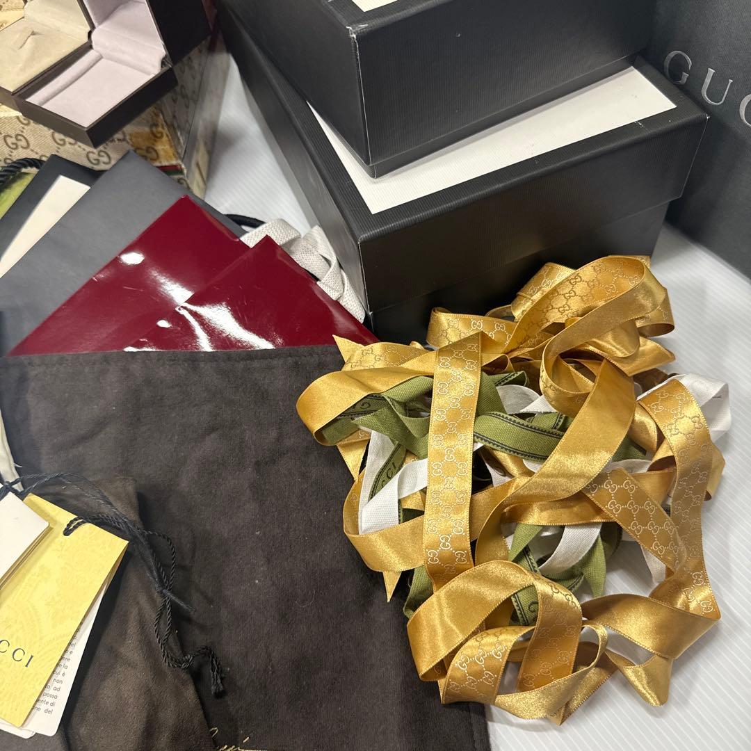 値下済GUCCI グッチ超超大量 空箱54 保存袋ショッパー 他 約80点まとめ