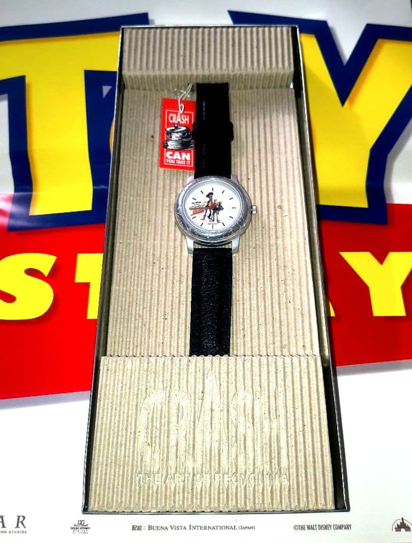 (新品・希少限定品)トイ・ストーリー1　CRASH Swiss MADE腕時計