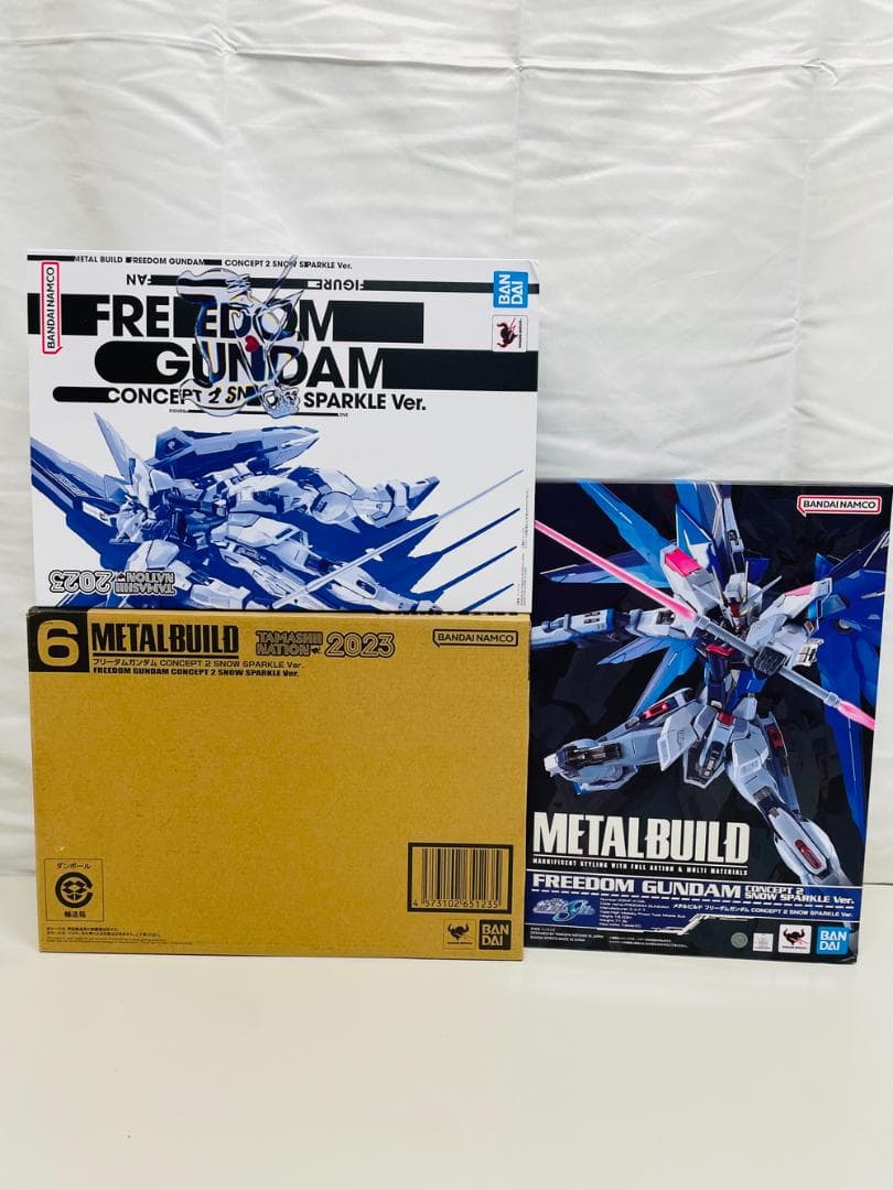 ◆メタルビルド フリーダムガンダムVer2 スノースパークルVer 09384