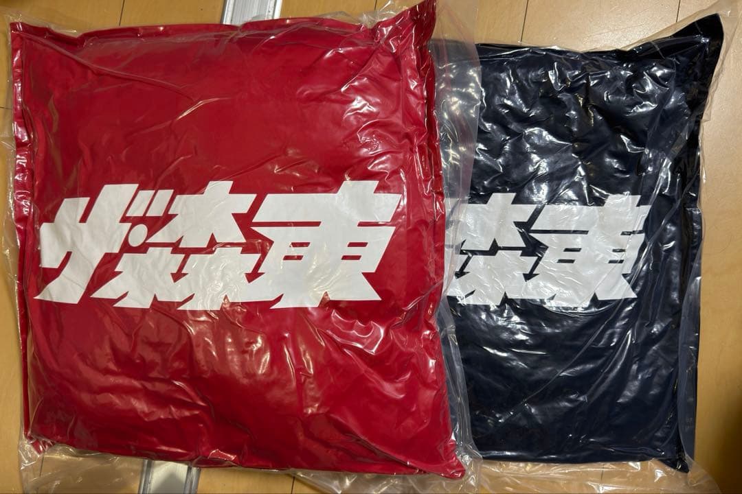 さらば青春の光 ザ・森東 第12期 株主総会 グッズ　クッション2種セット