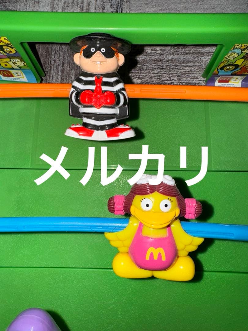 マクドナルド サッカー グリマス ハンバーグラー フィギュア フルコンプ