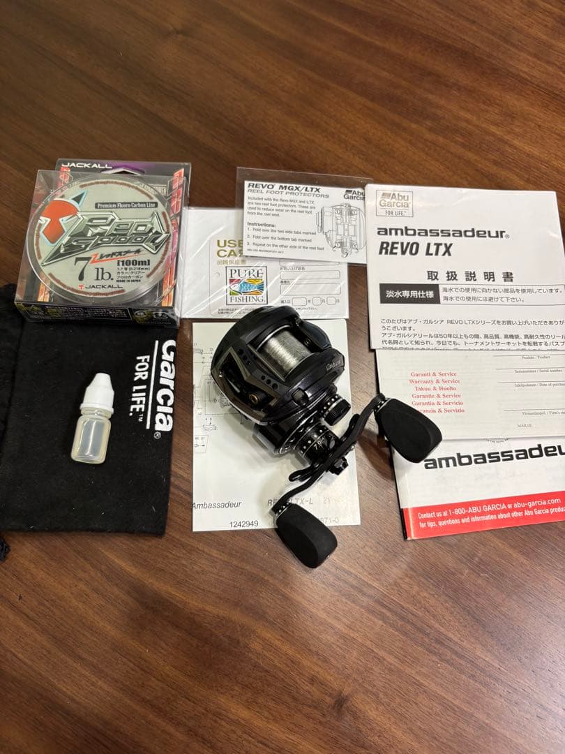 Abu Garcia REVO LTX ベイトリール左ハンドル