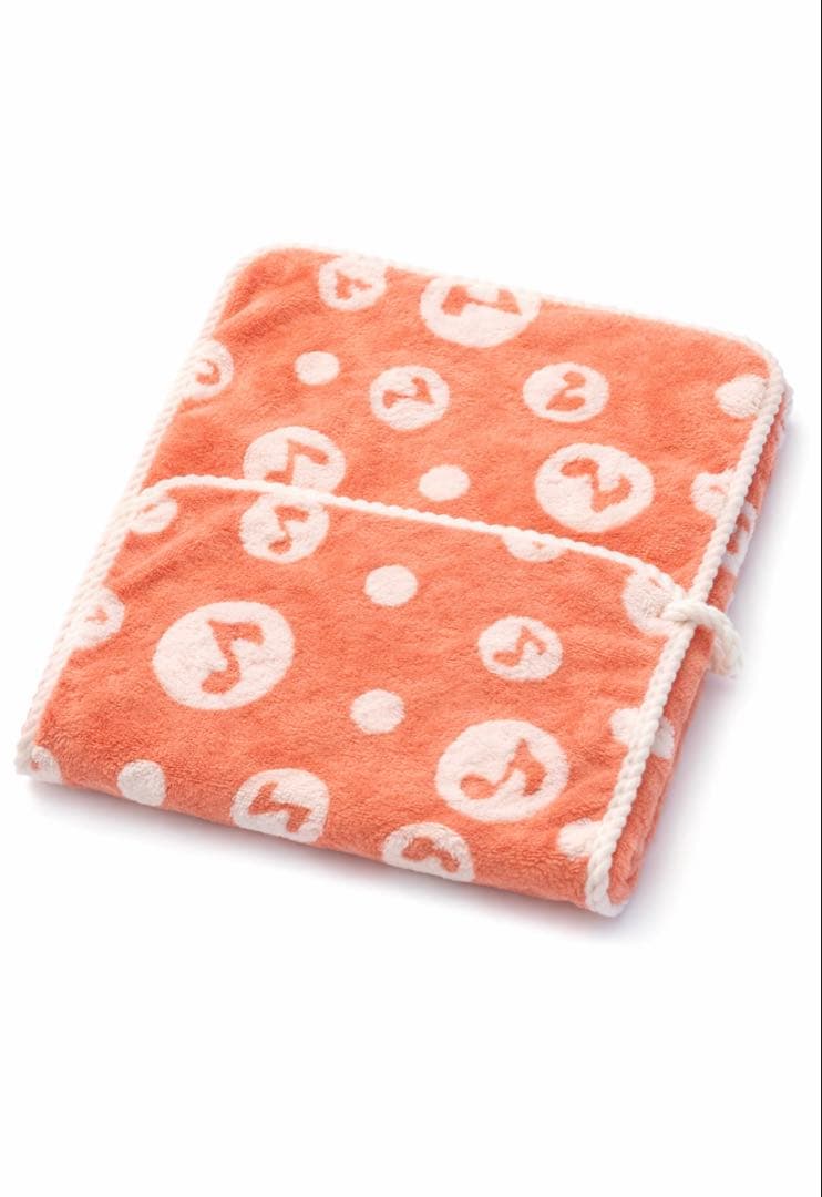 ふわふわ音符フェイスタオル　30枚