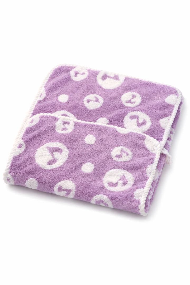 ふわふわ音符フェイスタオル　30枚