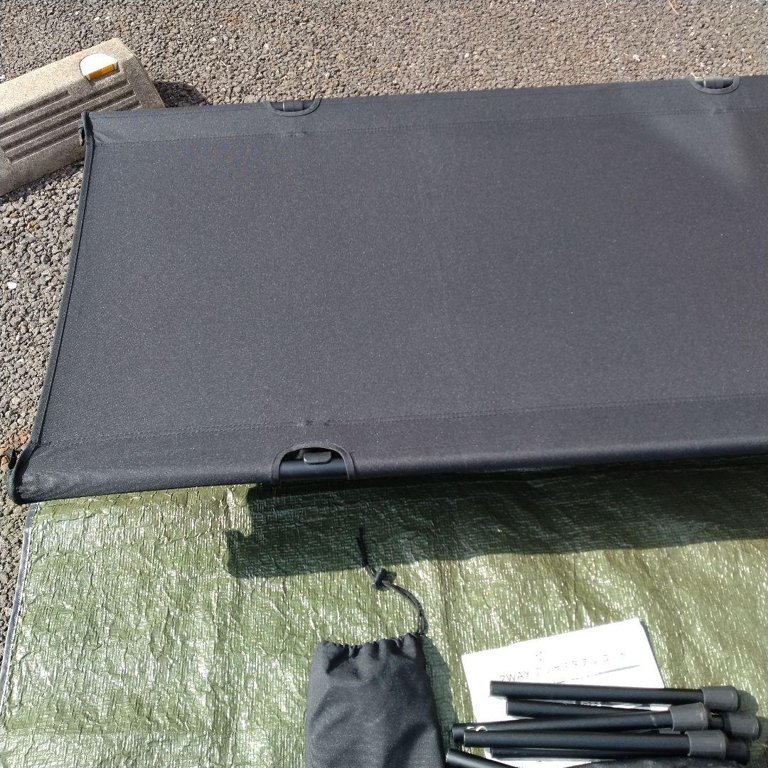 VENTILAX 2WAY ADJUSTABLE COT ブラック