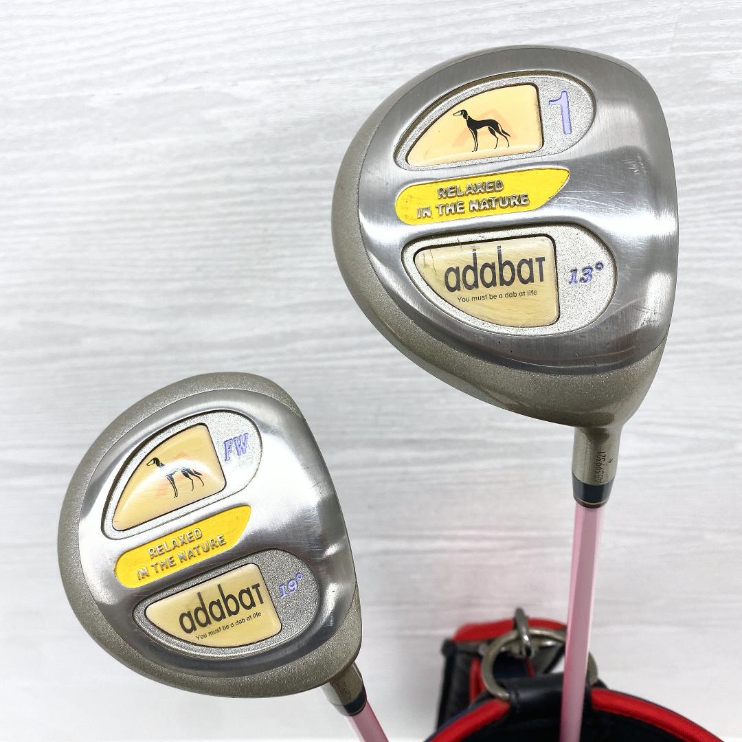 【格安‼】 adabat アダバット レディース ゴルフ クラブ セット L