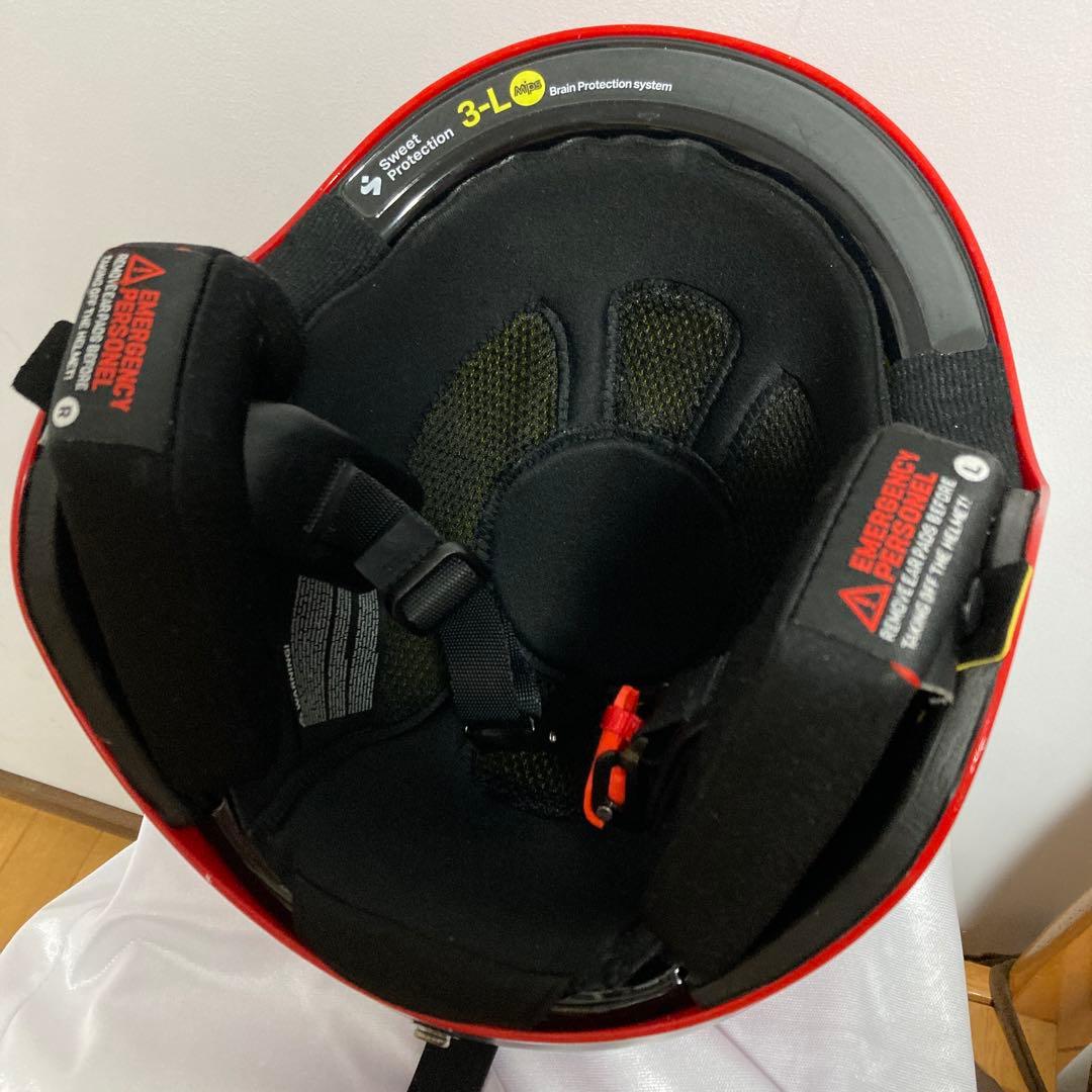 スウィートプロテクション ヘルメット Gloss Fiery Red赤 L/XL