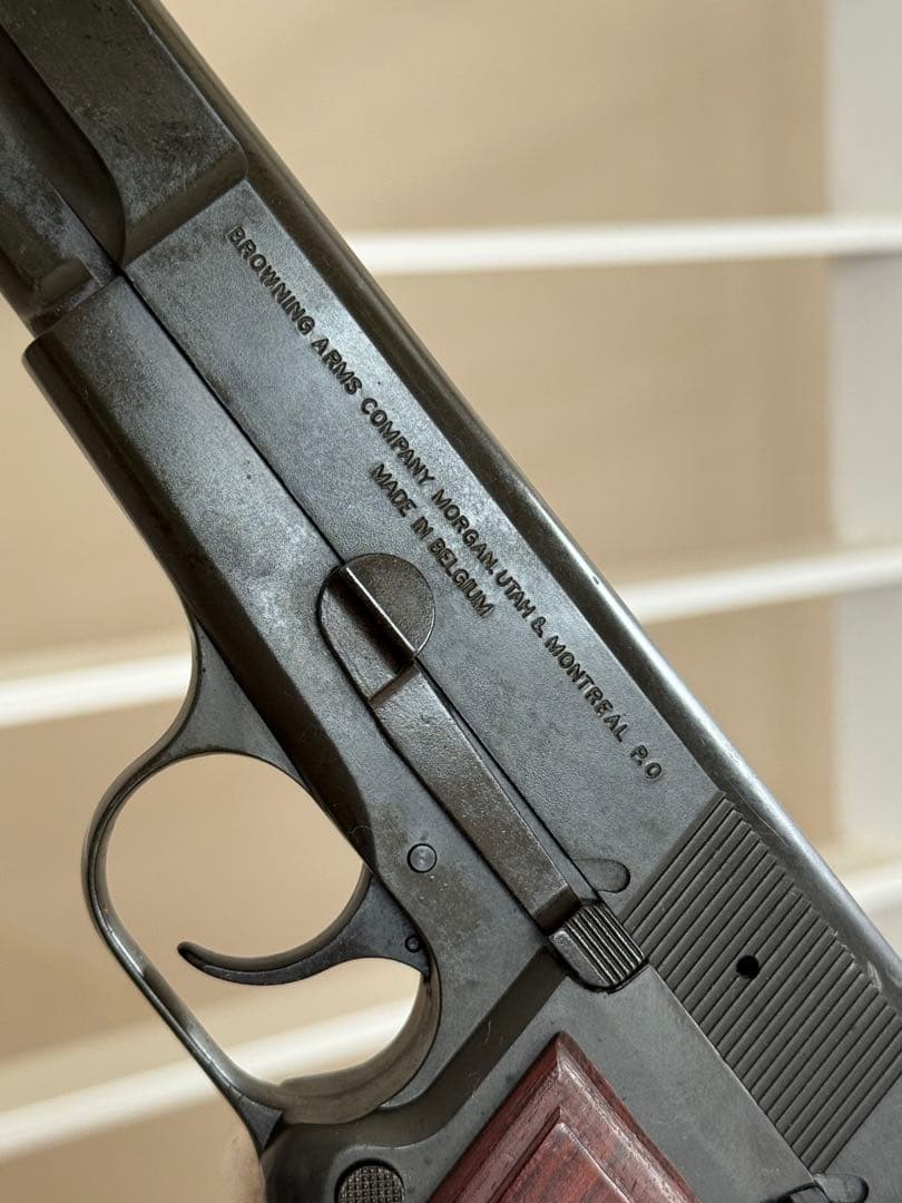 マルシン ブローニング ハイパワー HW 木製グリップ モデルガン マルイ