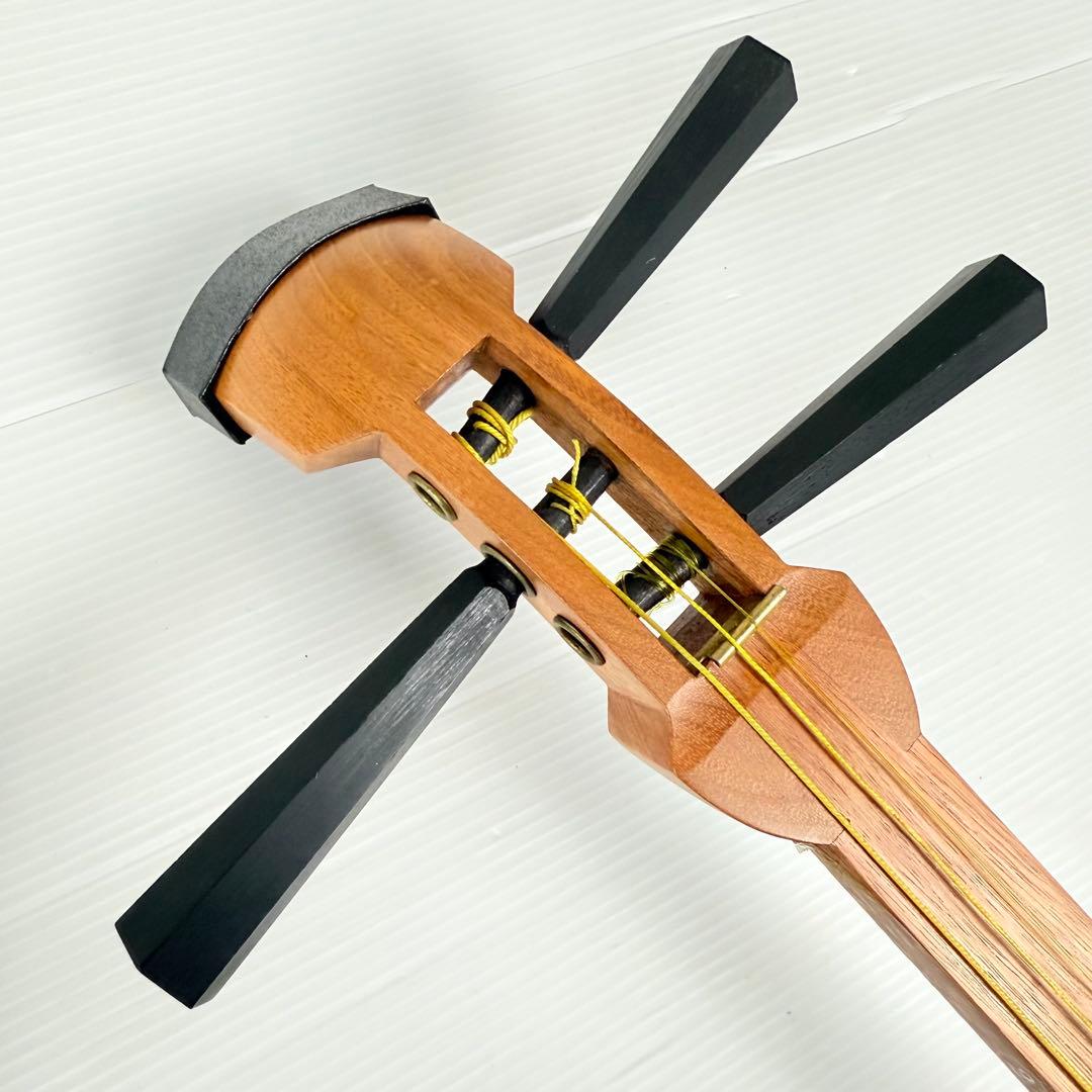 【美品♪】 三味線 全長約98cm ソフトケース付き♪