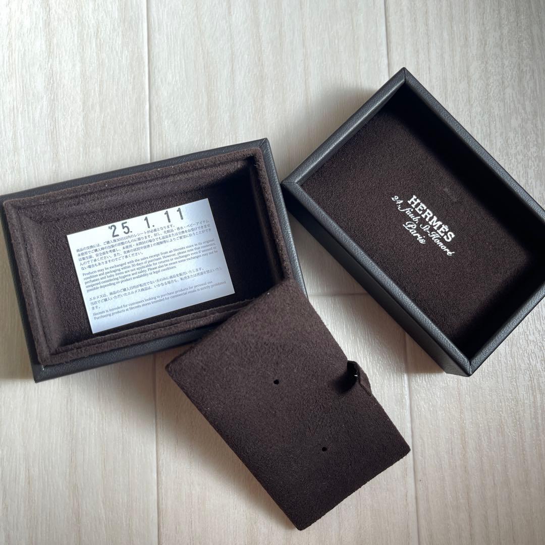 HERMES ギフト箱 ブラウン 小型 空箱