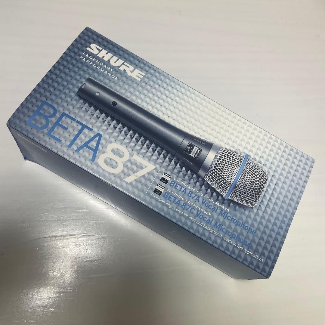 【野口】SHURE BETA87 コンデンサーマイク