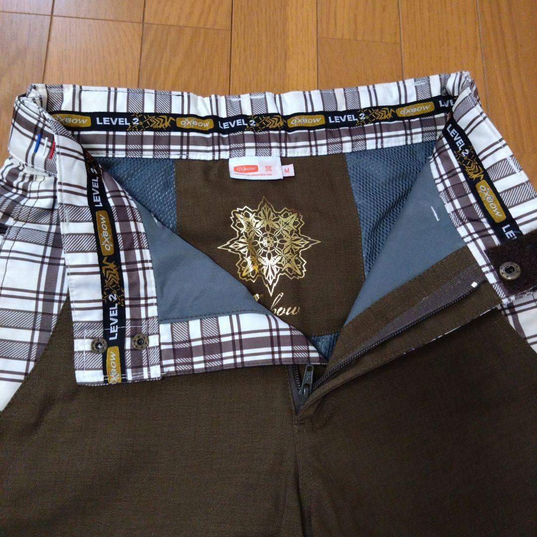 OXBOW オックスボウ スノーウェア　上下セット　Mサイズ パンツ室内のみ