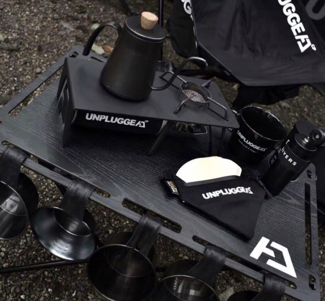 UNPLUGGED CP アンプラグドキャンプ　レクタテーブル　ブラック