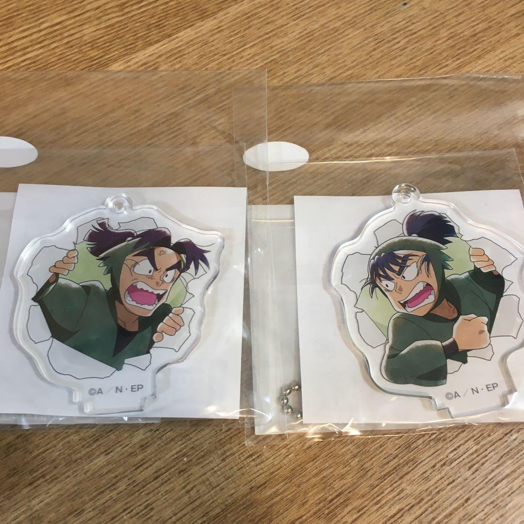 忍たま乱太郎　スタンド付きアクリルキーホルダー　食満　潮江　セット