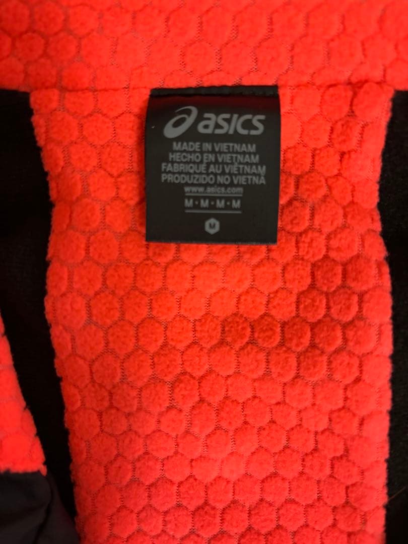 新品未使用ASICS AIM-TRG ジャケット上下セット Mサイズ ブラック