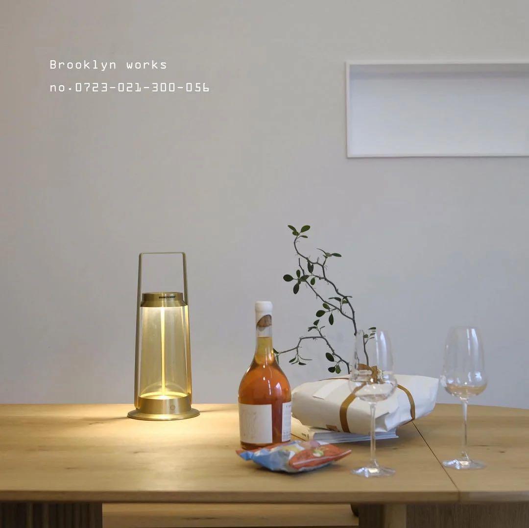 Brooklyn works PORT LANTERN BRASS 未使用