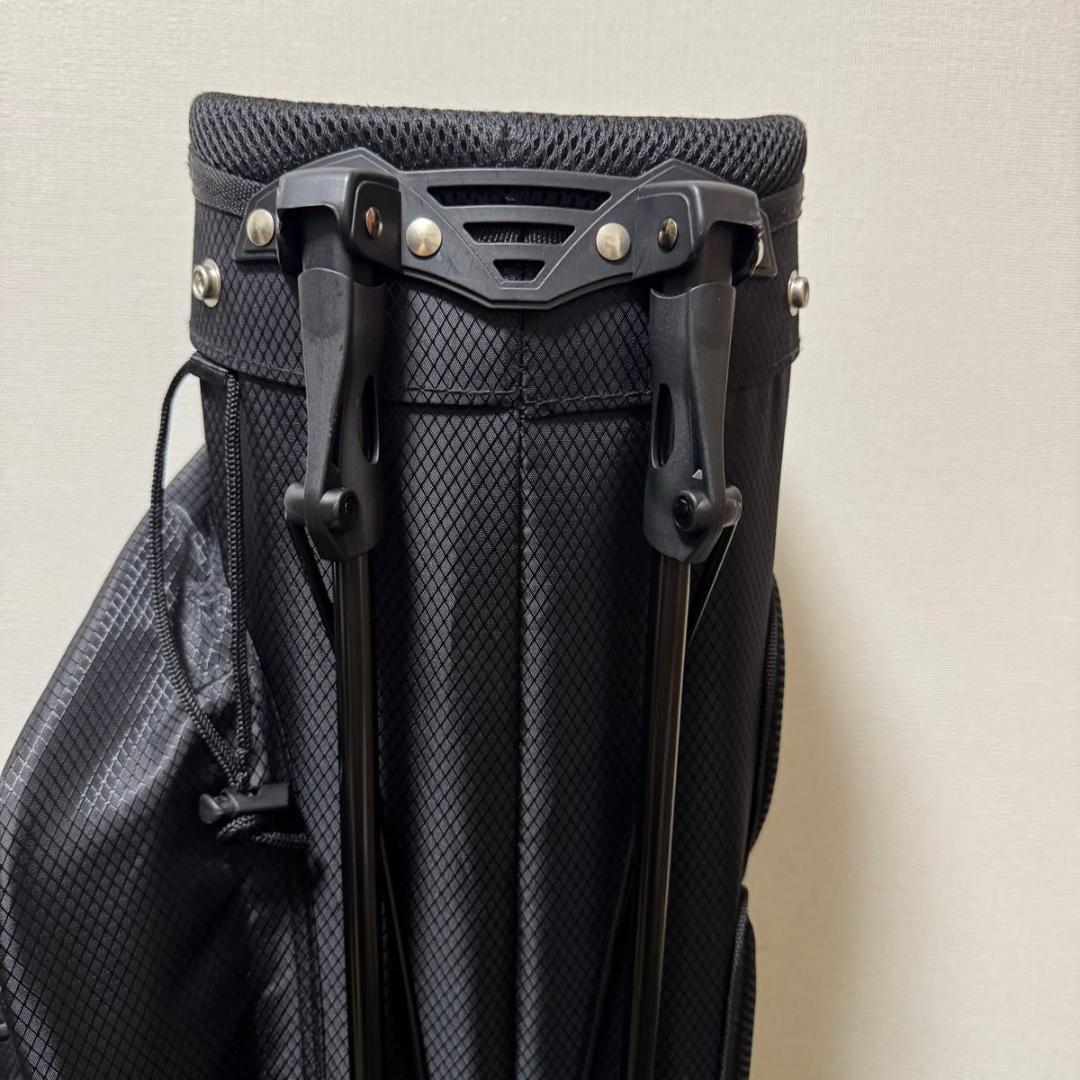 美品 PYKES PEAK パイクスピーク スタンド式 キャディバッグ