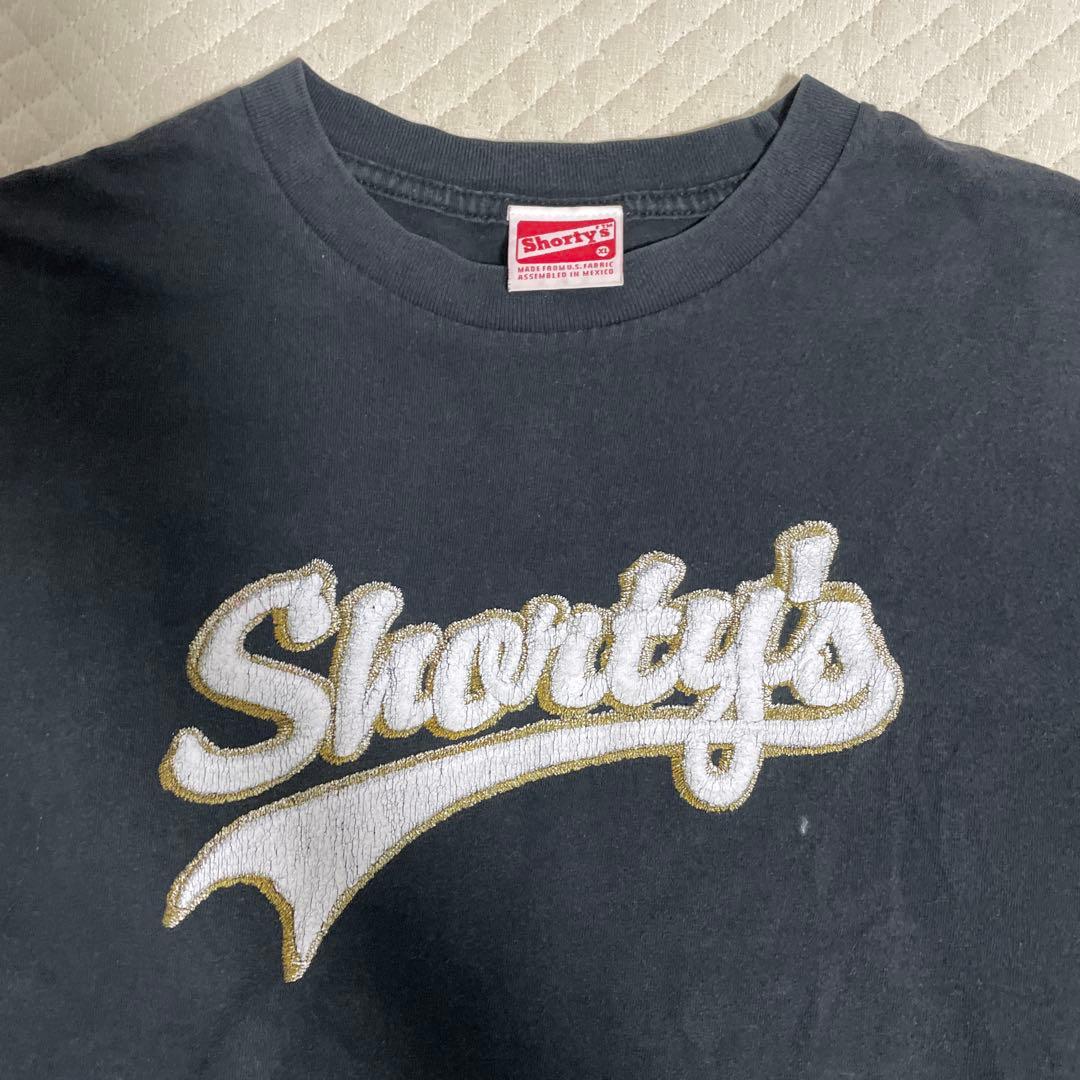 Shorty's ブラック Tシャツ