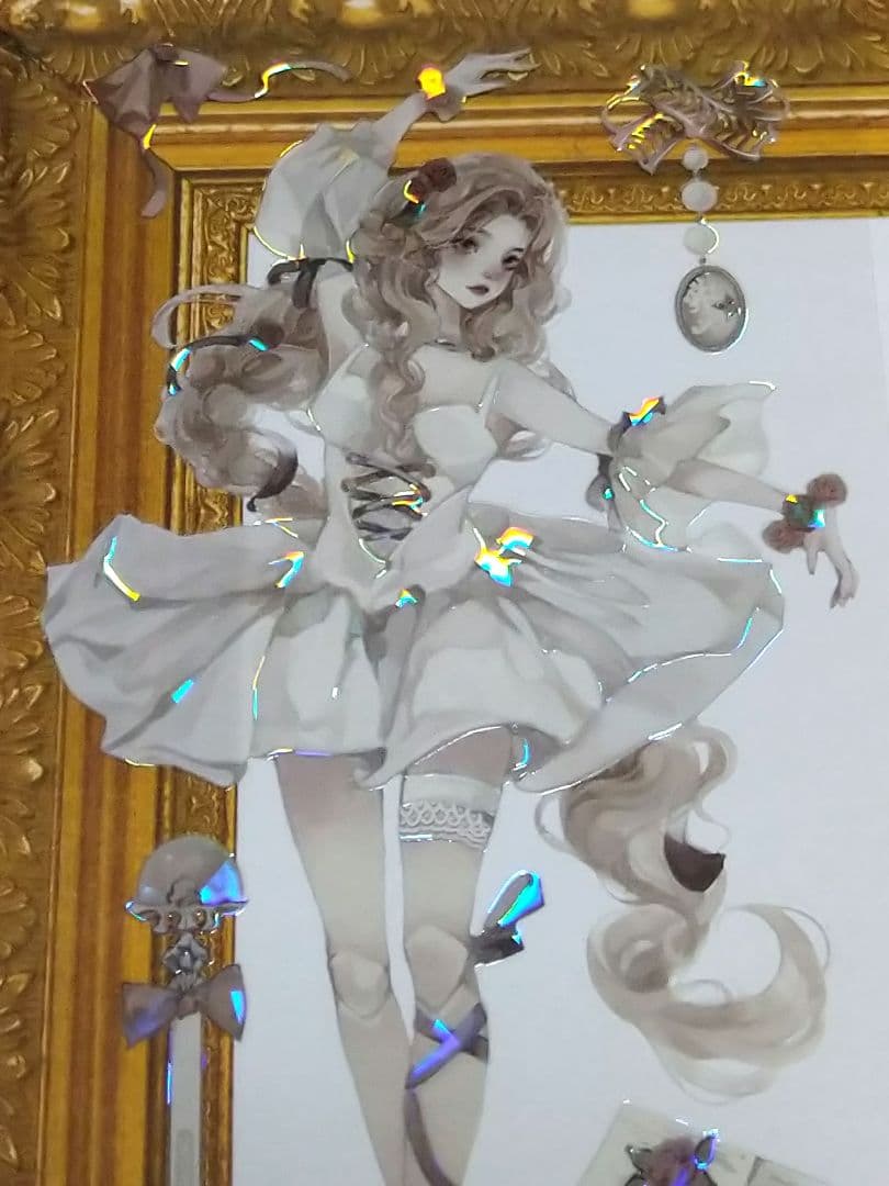 ☆再販☆J668＃温柔月光(贝壳光)一万小时切り売り海外人物マステ女の子