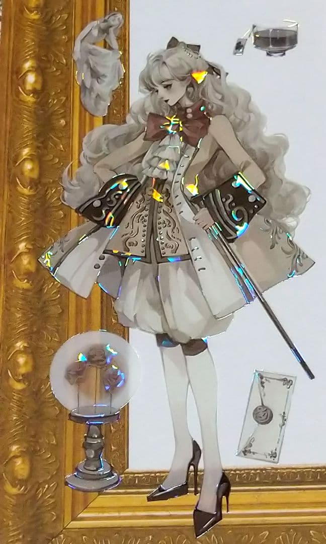 ☆再販☆J668＃温柔月光(贝壳光)一万小时切り売り海外人物マステ女の子