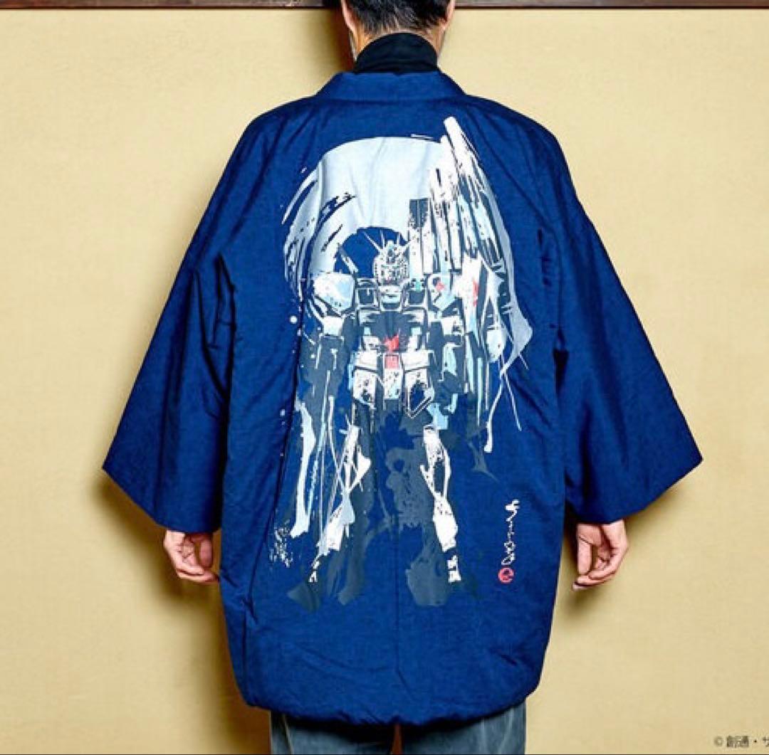 新品 STRICT-G 宮田織物 νガンダム 逆襲のシャア 半纏ロング