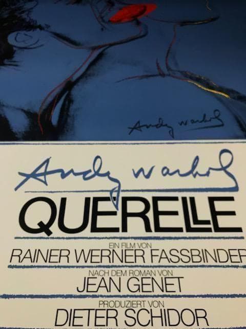 Querelle Blue アンディ ウォーホル アートポスター/Warhol