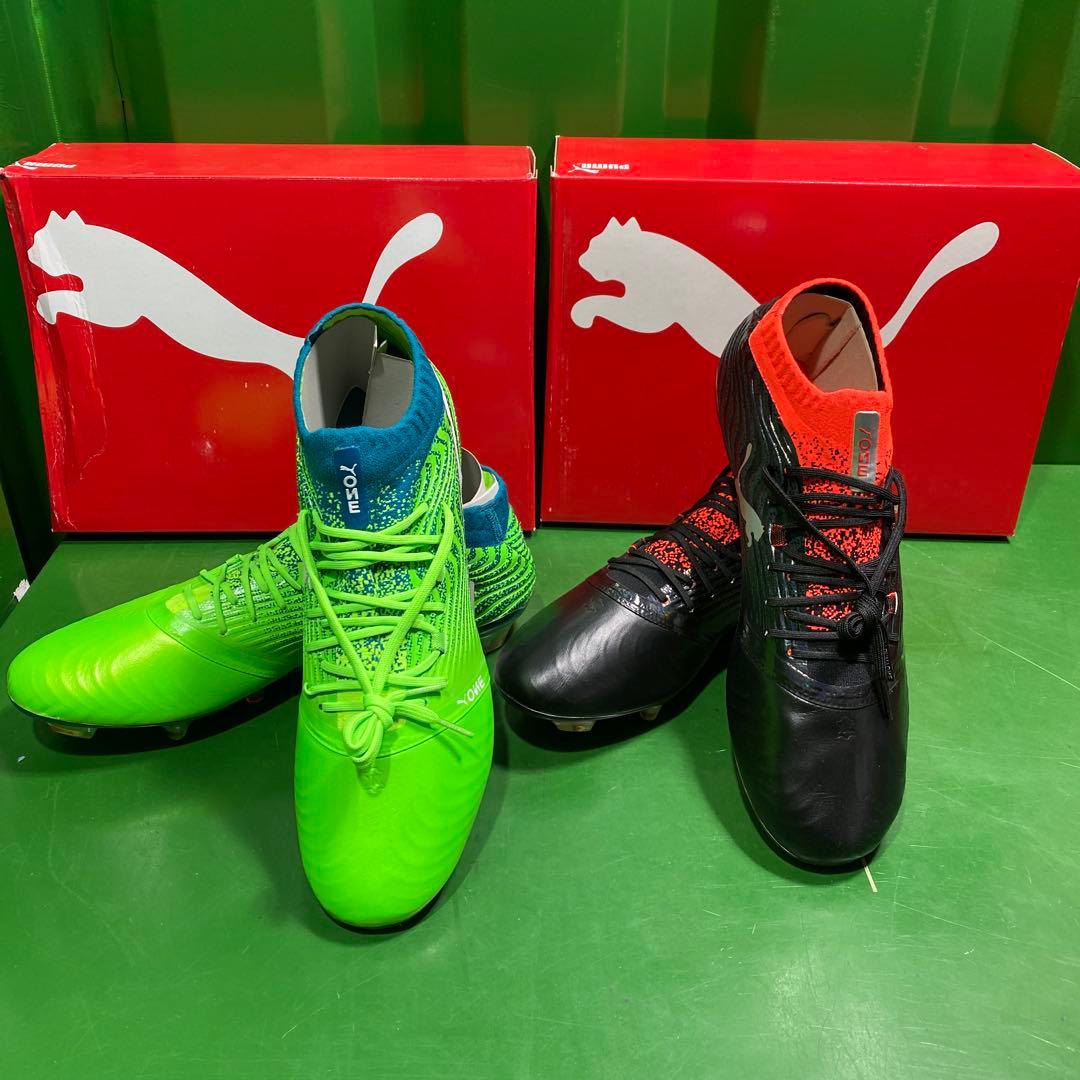 【極美品】PUMA スパイク 18.1 FG 30.5cm×2　01230955