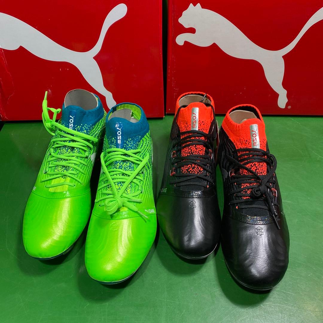 【極美品】PUMA スパイク 18.1 FG 30.5cm×2　01230955