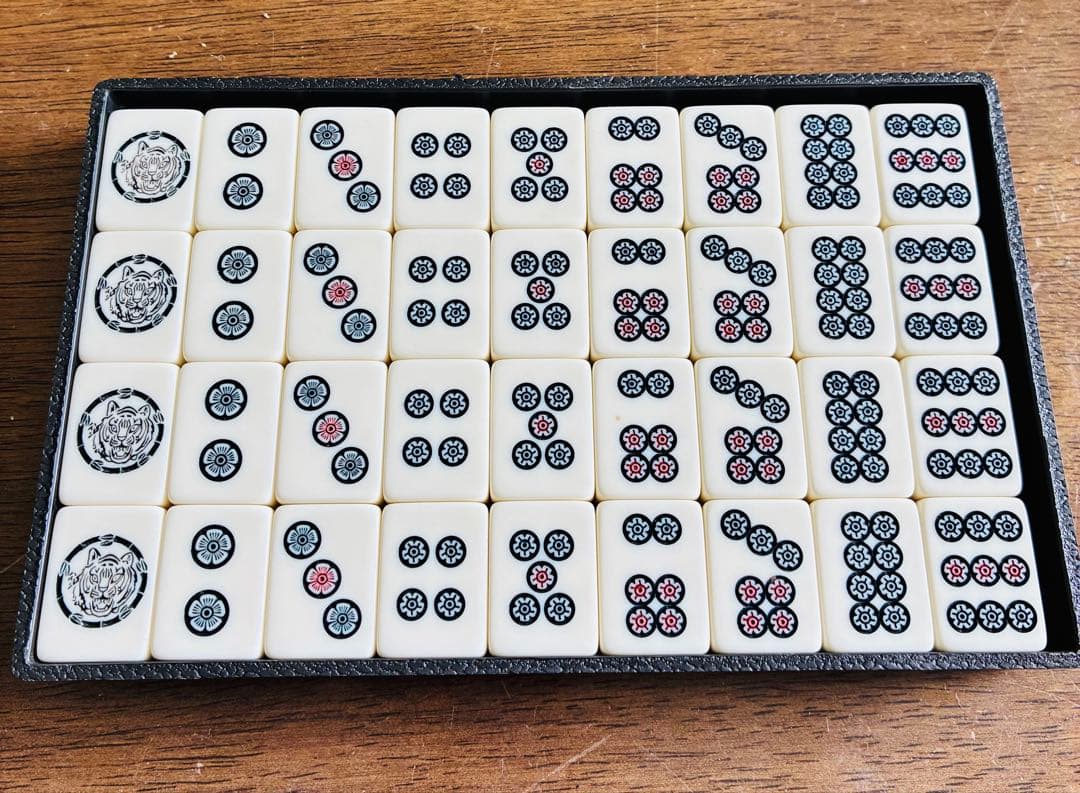 麻雀牌　虎牌　雀鬼　希少　レア　麻雀牌セット