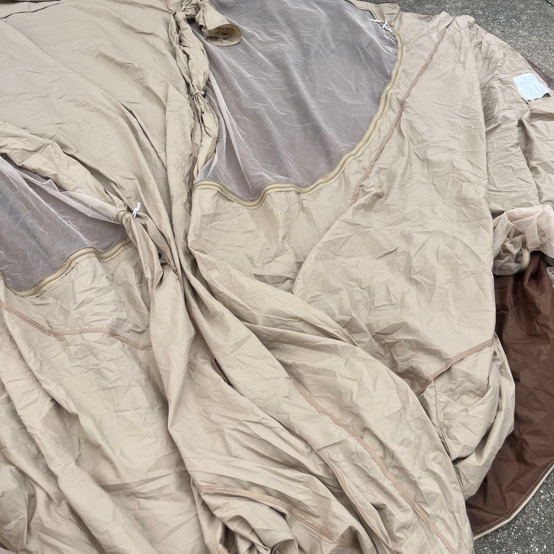 め*く様 美品 DOD ヤドカリテント タン シート マット セット キャンプ