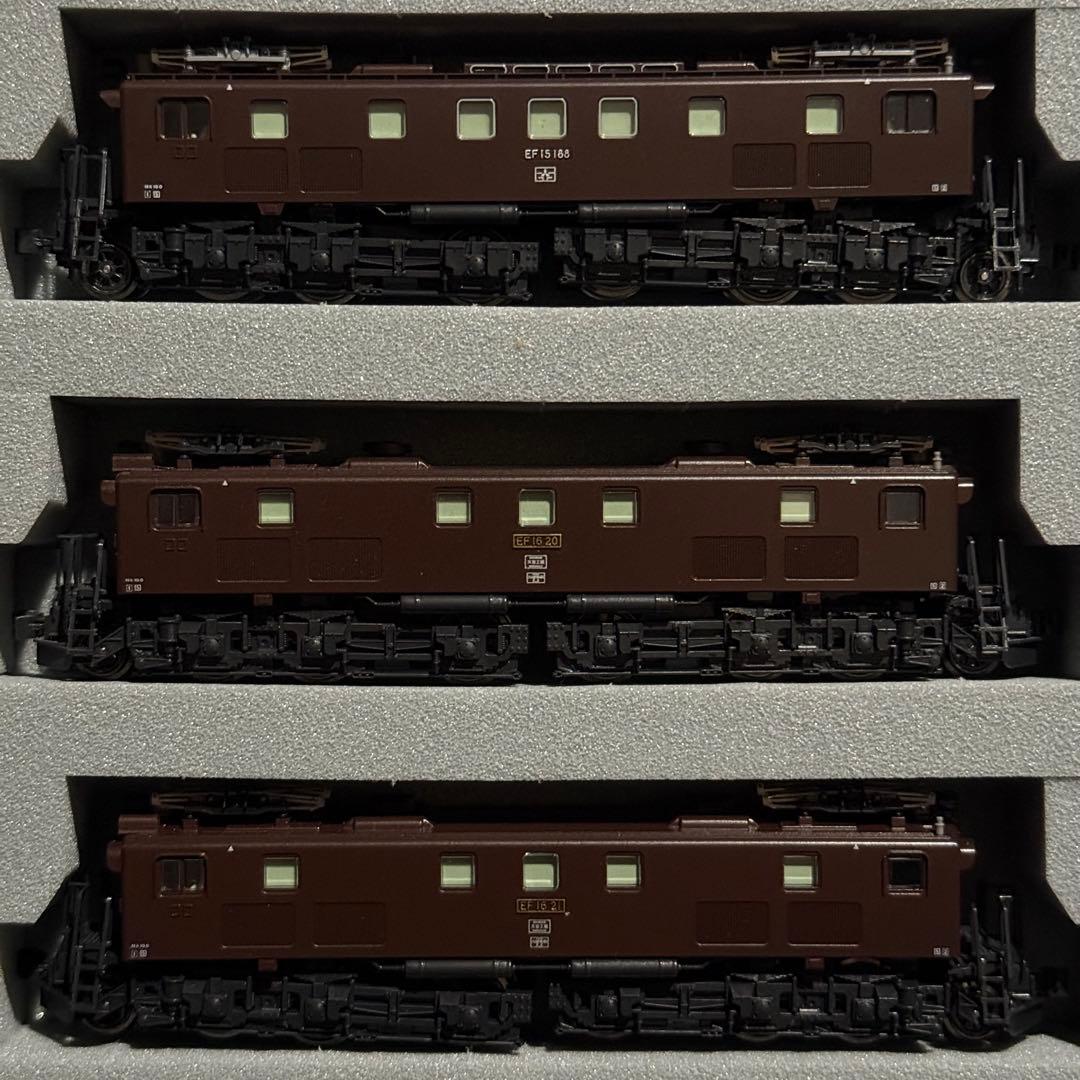 KATO EF15 4両 / EF16 2両 旧型電気機関車計6両セット