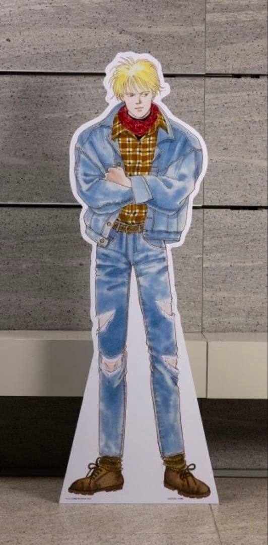 吉田秋生先生『BANANA FISH』 キャラクターパネル　アッシュ