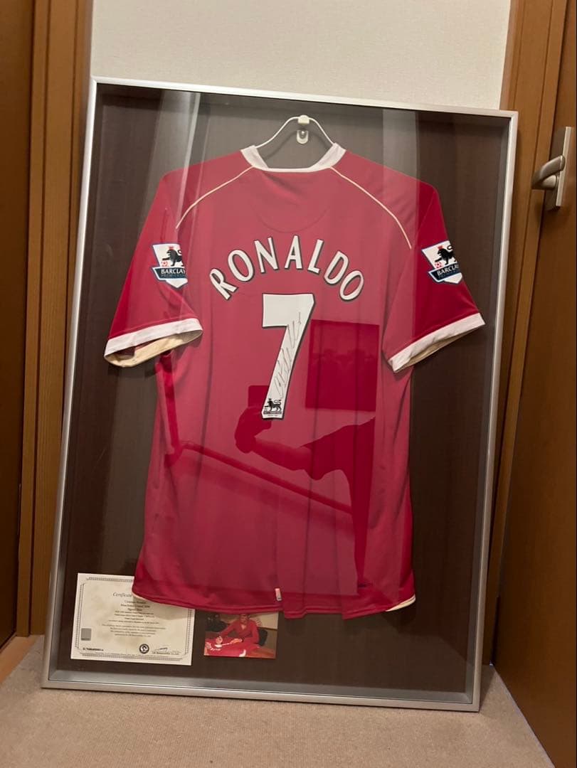 クリスティアーノ・ロナウド直筆サイン