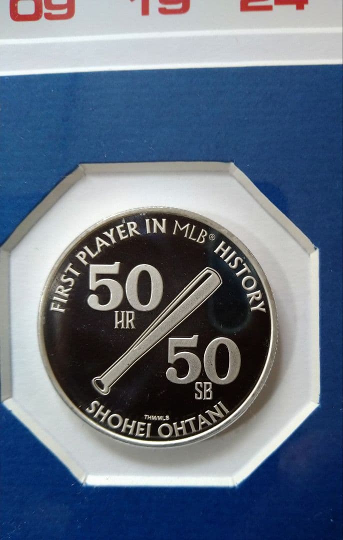 大谷翔平 50-50達成記念 MLB公式 日本未発売 世界限定2024個