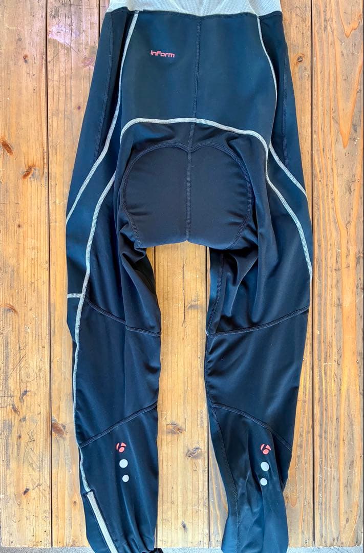 【新品未使用】極寒向/防風/裏起毛ビブタイツ 日本サイズS