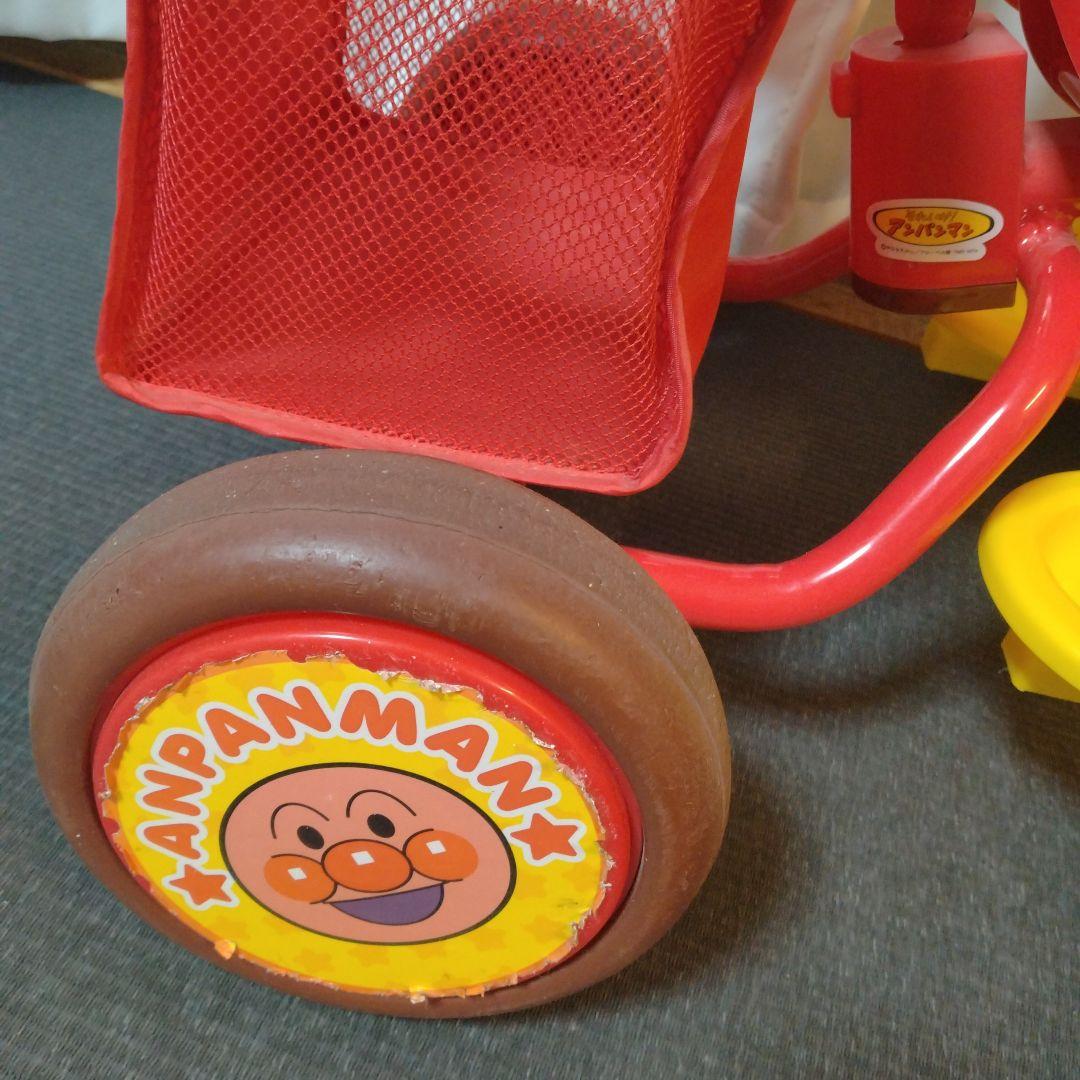 アンパンマン 三輪車 それいけ！アンパンマン デラックスII レッド 赤