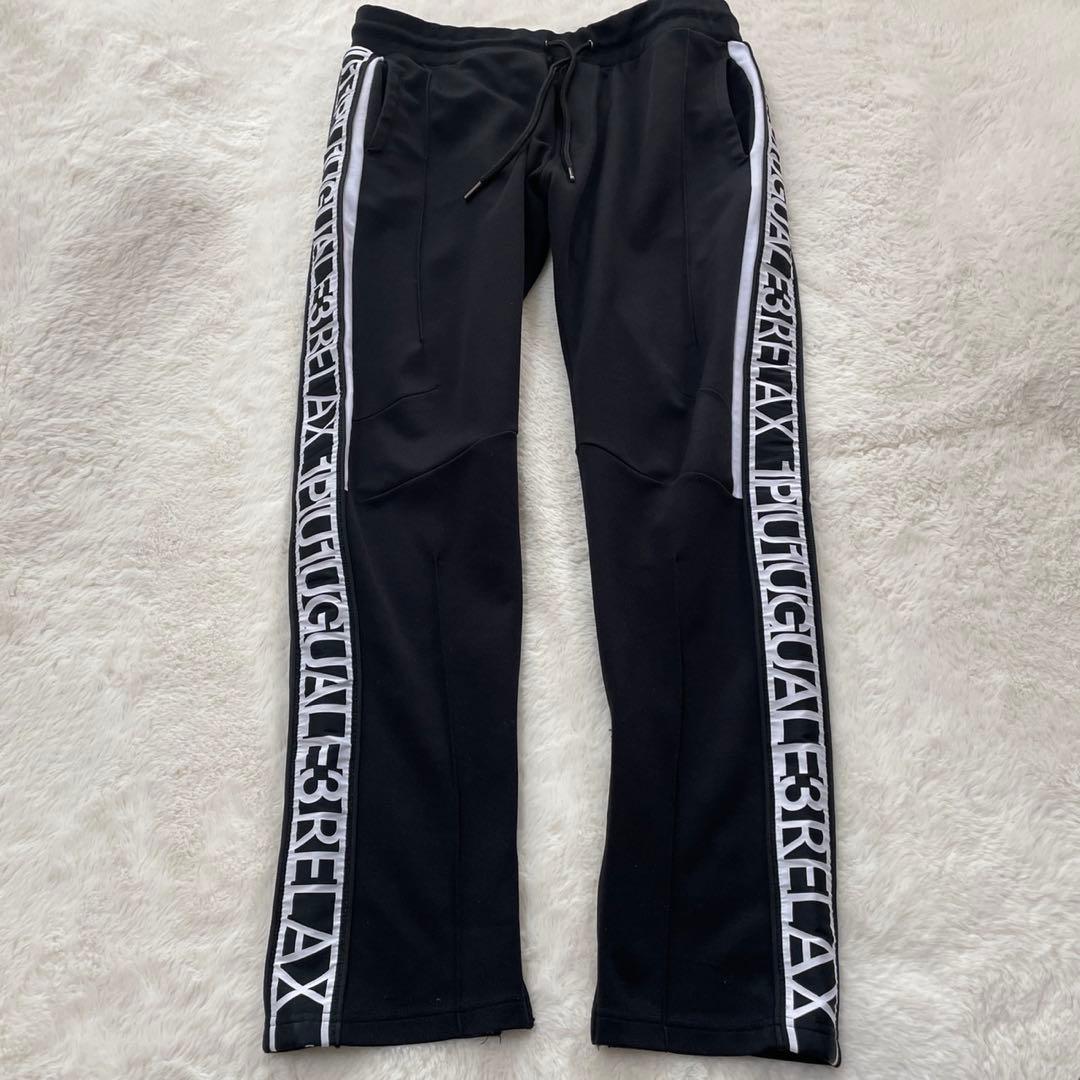 サイズXL 1PIU1UGUALE3 RELAX ジャージ　上下セットアップ黒