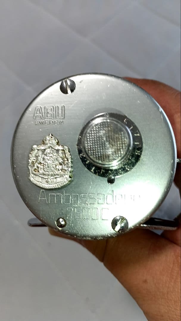 アンバサダー2500c 76年製 ABU ザウルスパワーハンドル換装