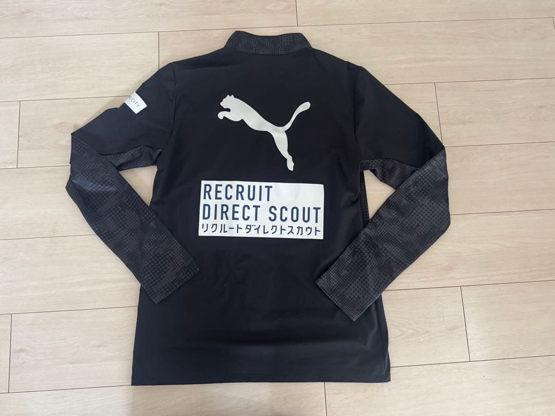 川崎フロンターレ　2025プレマッチハーフジップトップ　スポンサー加工済