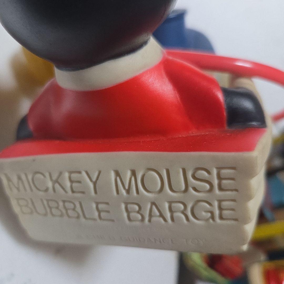 珍品 レトロ　ミッキーのおもちゃ 浴場(おふろ)や水遊び用