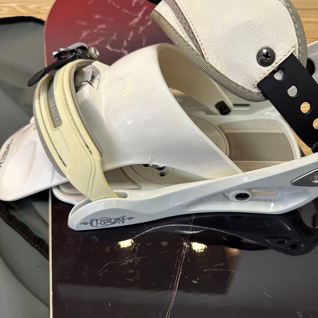 BURTON スノーボード板　ビンディング、収納ケースバッグ
