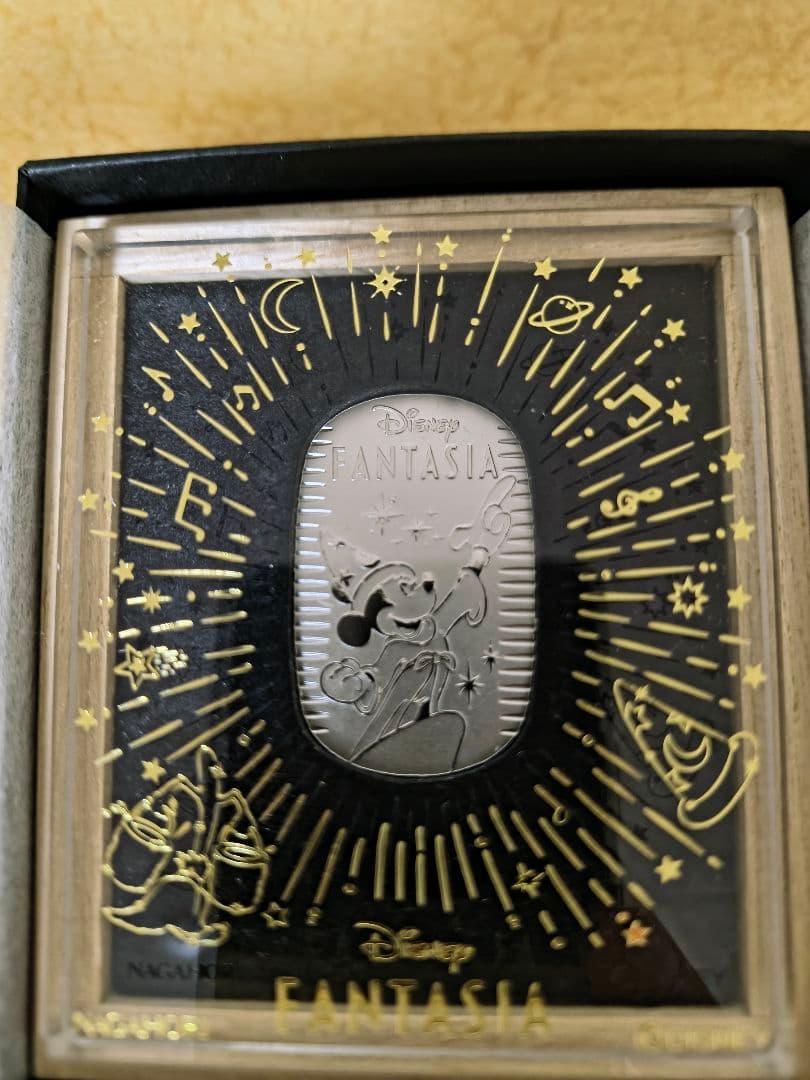 Disney FANTASIA 純プラチナ10g小判 85周年記念