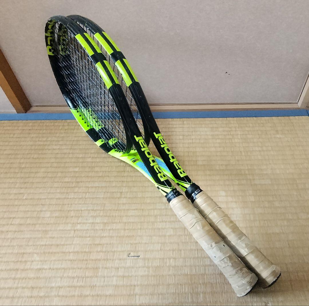 BabolaT ピュアエロシリーズ 硬式テニスラケット 2本セット