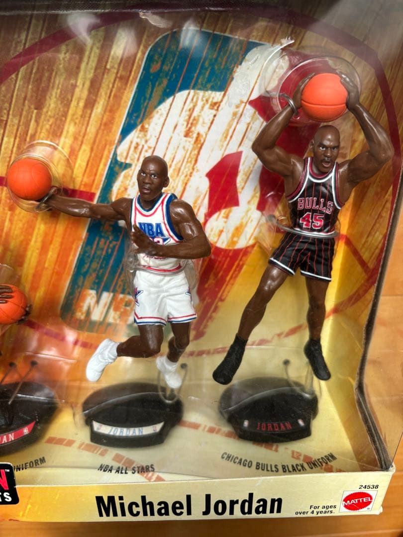 米MATTEL社 マイケルジョーダン フィギュア4体セット
