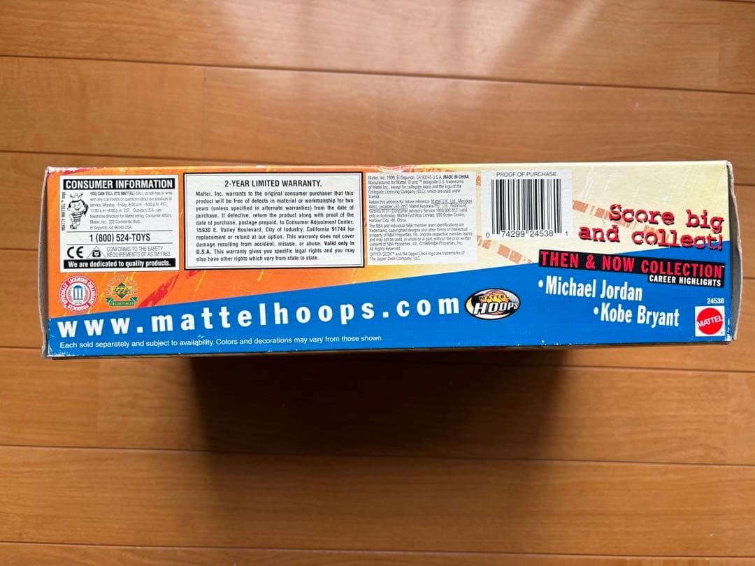 米MATTEL社 マイケルジョーダン フィギュア4体セット