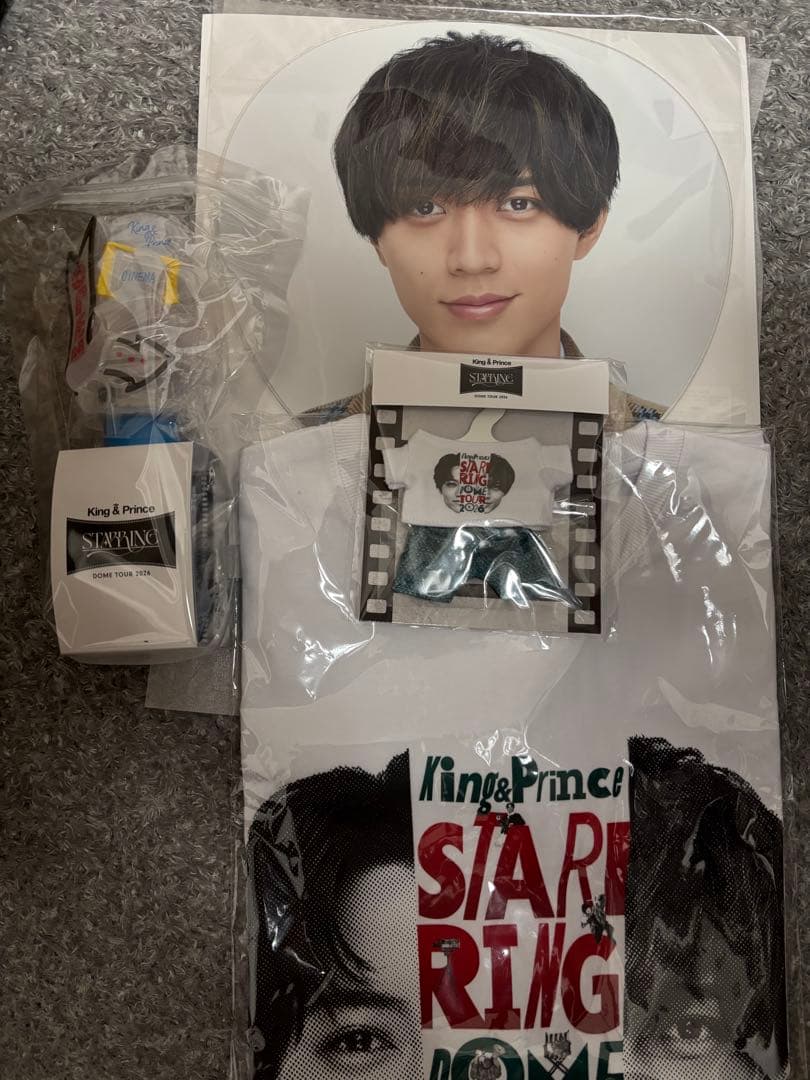 新品King & Prince STARRING ペンライト キンプリ うちわ