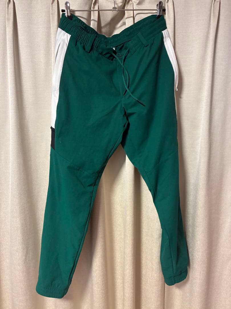 adidas グリーン トレーニングウェア LLサイズ上下セット