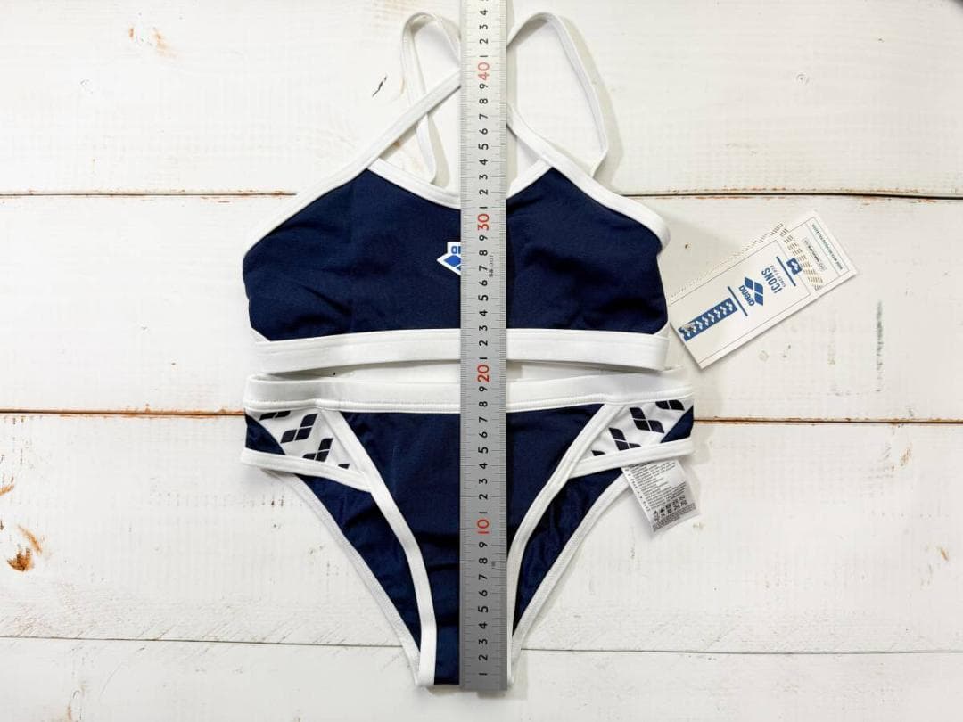 Arena 女性用 ビーチバレー ツーピースビキニ ブルマ Navy USA26