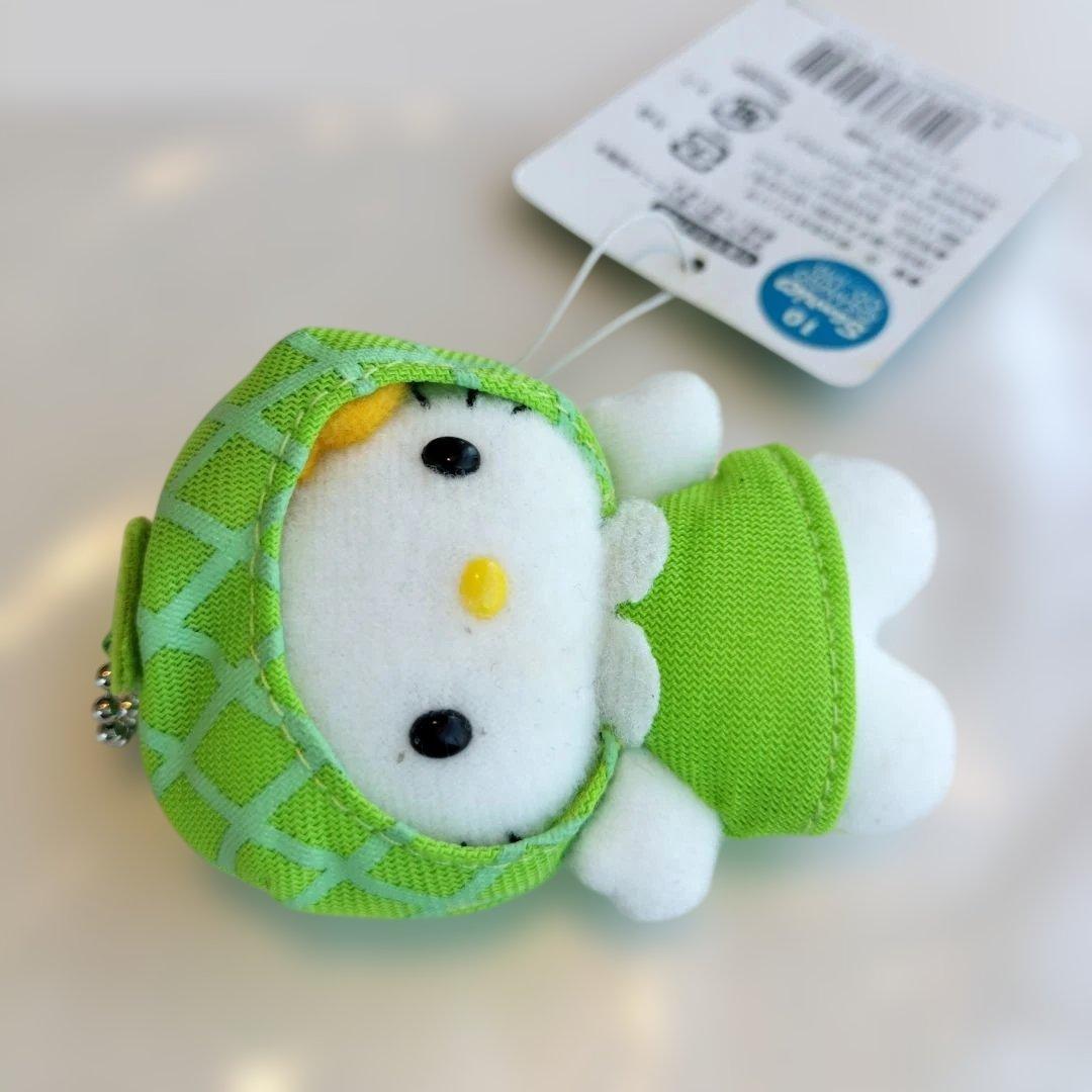 サンリオハローキティ メロン帽子キーホルダー2004平成レトロ激レア