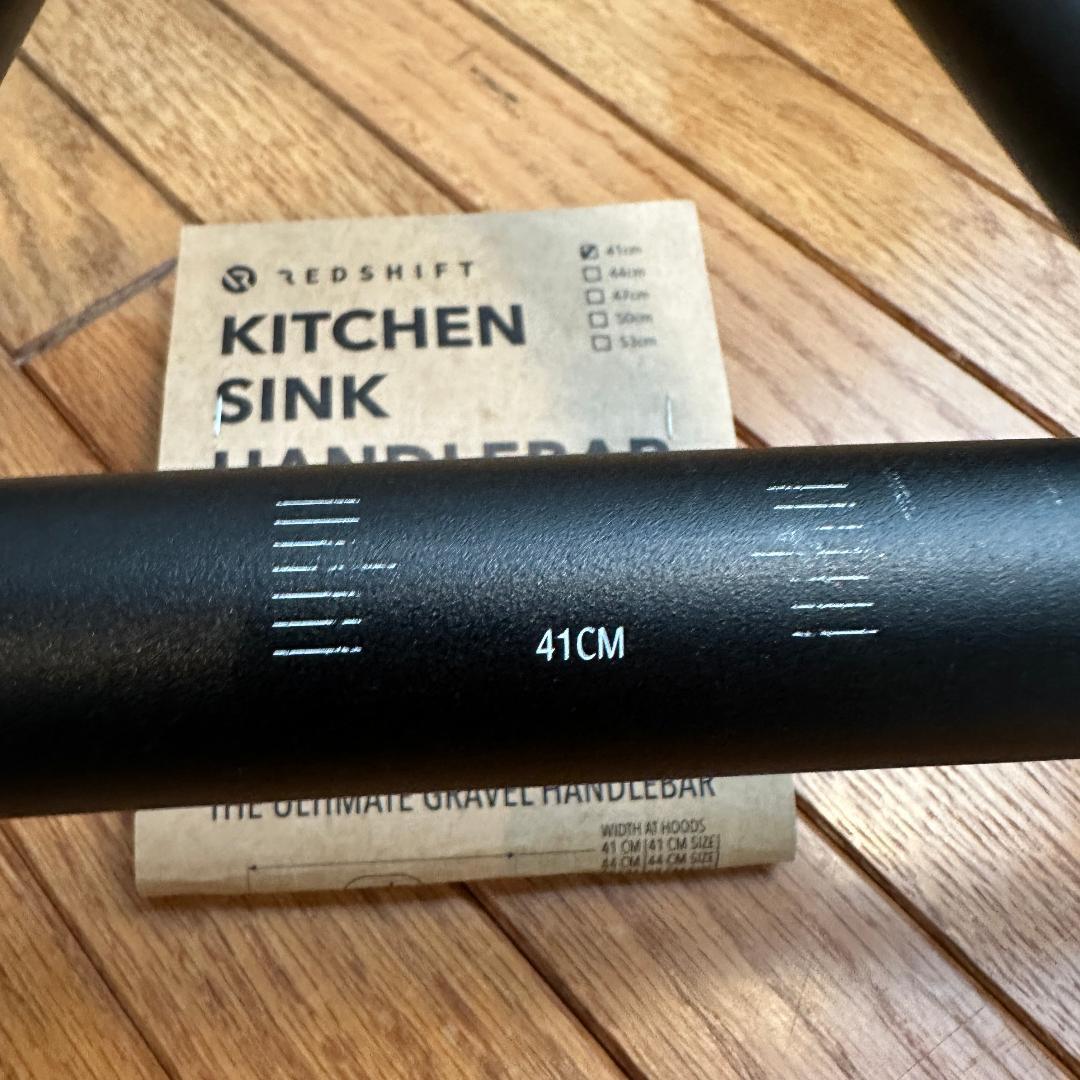 Redshift Kitchen Sink ハンドルバー 41cm グラベル用